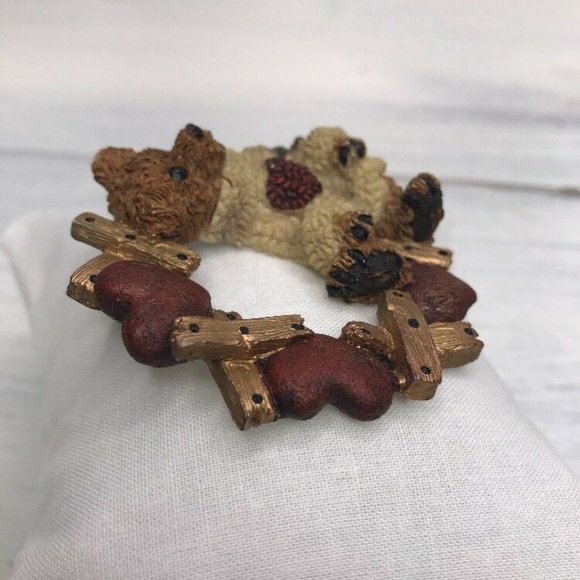 Boyds Bears Bearwear Vintage Pin Brooch Resin - Picture 7 of 8